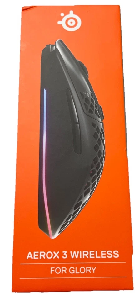 Aerox 3 Wireless Mouse Onyx - New & Sealed T18-69 - Image 4 of 4