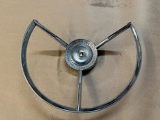 1956 Ford Fairlane Crown Victoria Steering Wheel Horn Ring Oem 56