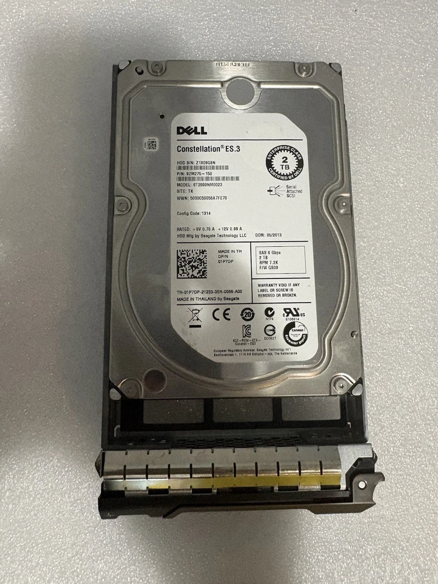 Dell 2TB SAS Internal Hard Disk Drives for sale | eBay