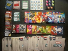 Marvel United extras -- PETS, EQUIPMENT, CAMPAIGNS, TEAM DECKS, LOCATIONS, etc.