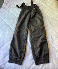 Slalom Womens Nouveau Snow Ski Pants Size 8 Black Outdoors Snowboarding USA Made
