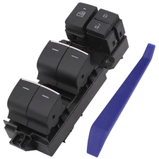 Main Window Switch Control Button for 2018-2021 Toyota CHR RAV4 XA50 84040-02180