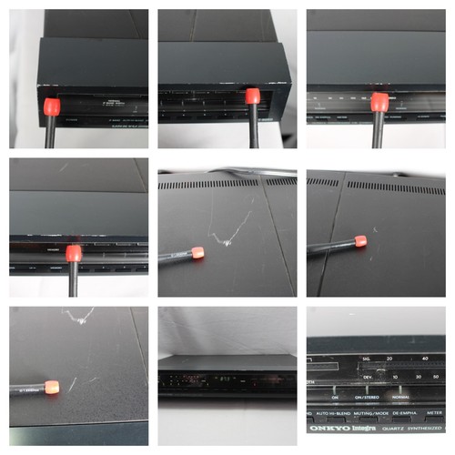 VINTAGE ONKYO INTEGRA T-9060 QUARTZ SYNTHESIZED FM STEREO TUNER TESTED WORKING. - Picture 22 of 24