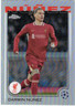 2024-25 Topps Chrome UEFA Club Competitions Darwin Nunez #89 Refractor
