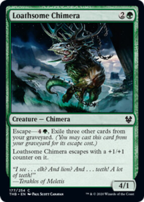 Theros Beyond Death - Loathsome Chimera - Foil