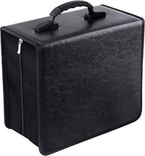 Cd Case, 400 Capacity Dvd Case Cd Wallets Protective Cd Storage Organize