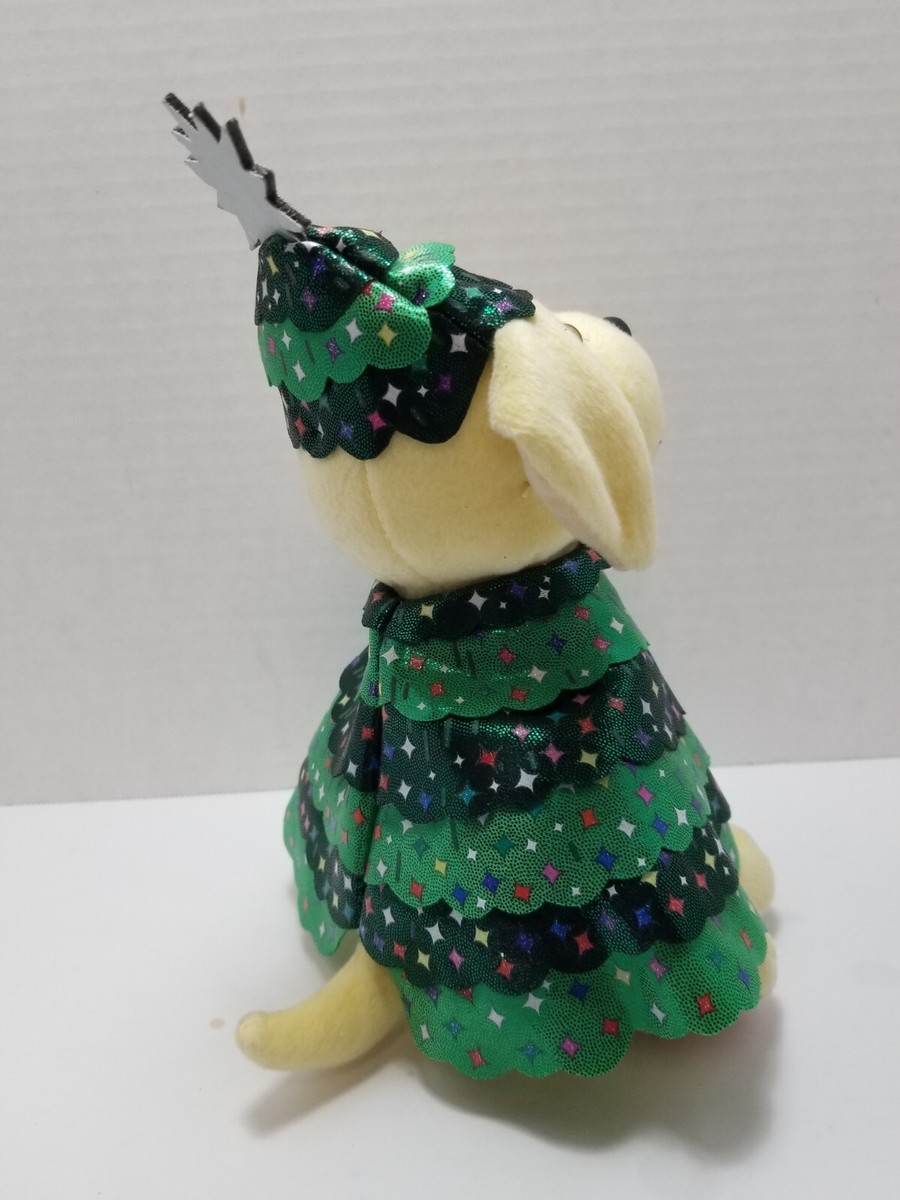 Raising Cane's Collectors Dog 2023 Plush Puppy Christmas Tree