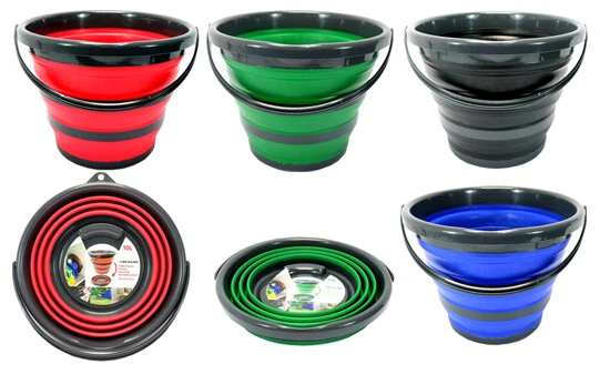 Dunlop Eimer Falteimer 10L Silikon Faltbarer Outdoor Wassereimer Camping Angeln - Bild 2 von 2