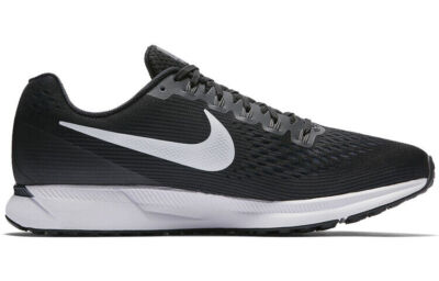 Nike Air Zoom Mens Pegasus 34 Black - Black White - 880555-001 NEW!