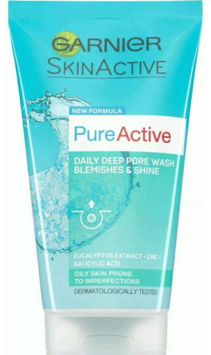 Garnier Pure Active Anti Blemish Deep Pore Face Wash, for Oily Skin eBay