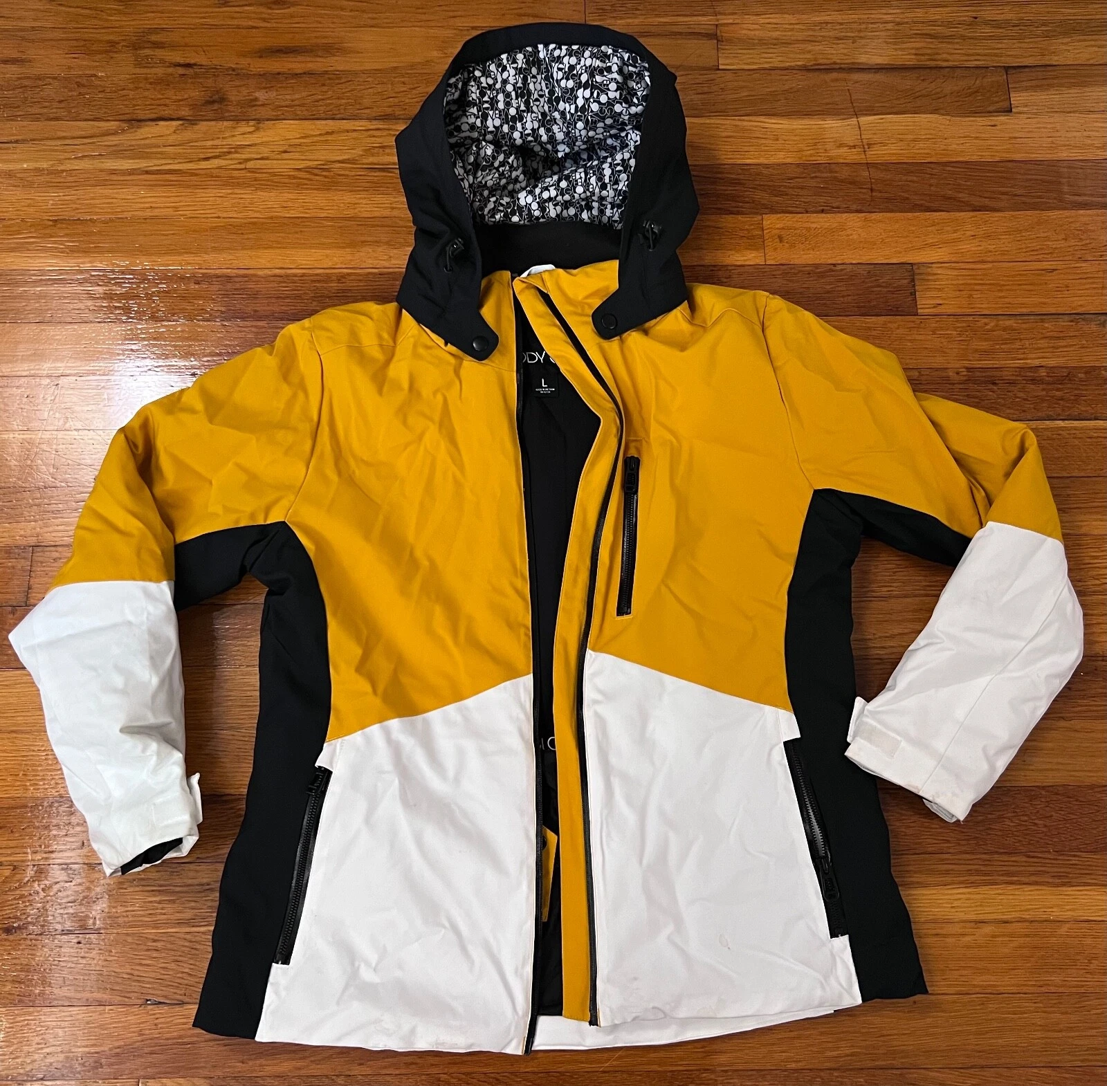 Damaged No Zipper Body Glove Protect The Core Women's L Ski Snow Jacket