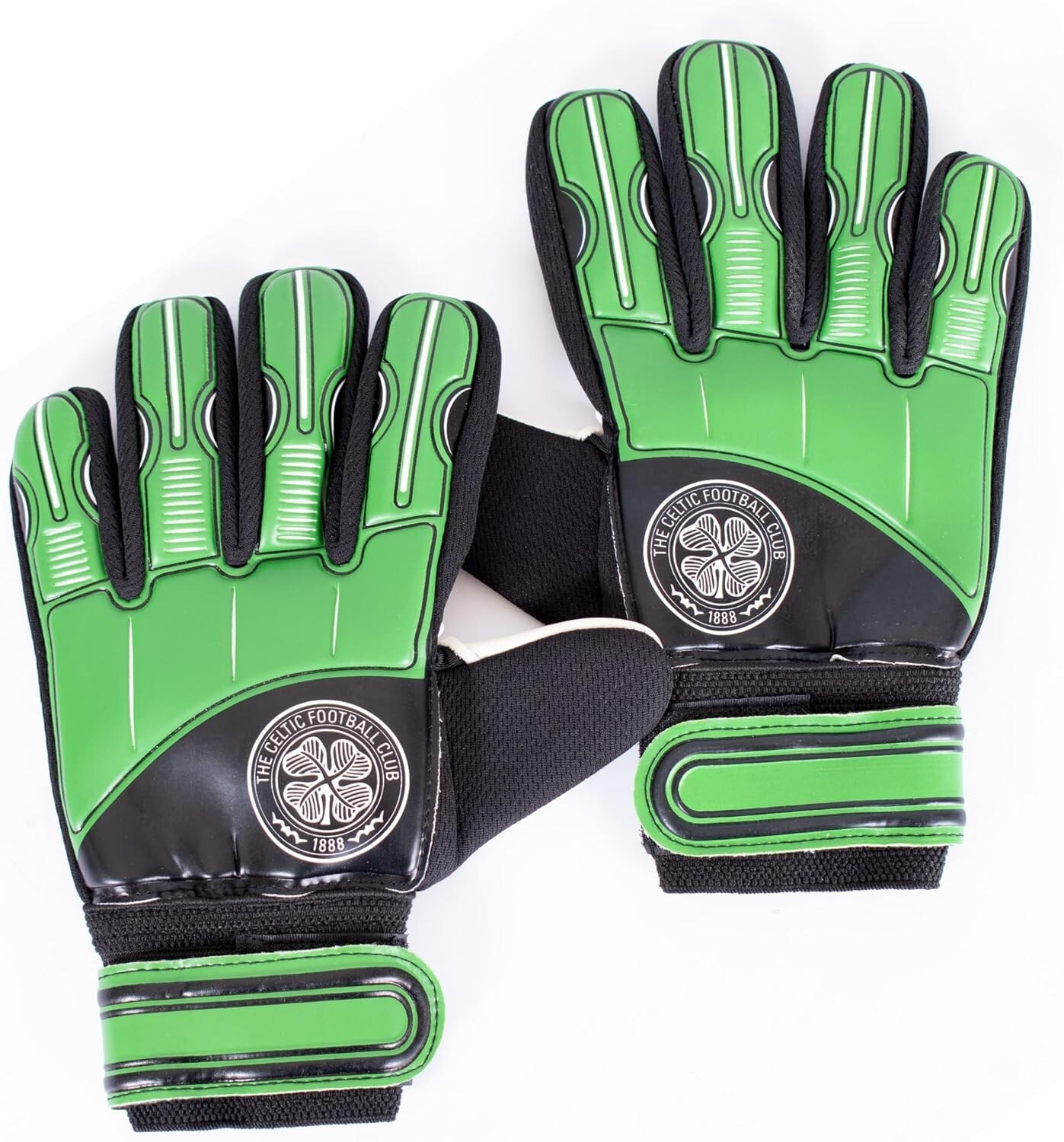 Celtic FC Kids Delta Goalkeeper Gloves Junior Football Club Official Licensed