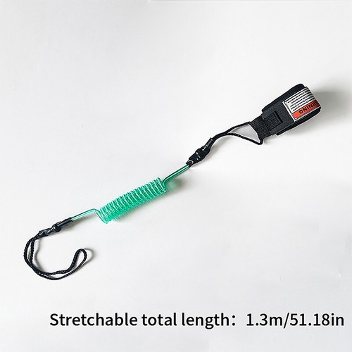 Coiled Surfboard Leash Surfing Stand UP Paddle Board Ankle Leash Sup Board-mx - Afbeelding 3 van 15