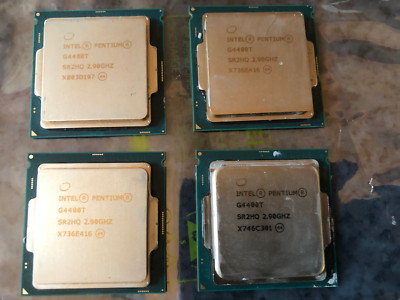 4 Stück: Intel Pentium G4400T Skylake-S, 2.9 GHz Dual Core, Sockel 1151, 35 Watt