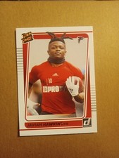 2021 Donruss #294 Javian Hawkins Rated Rookies Portrait SP VARIANT *RARE* Bronze