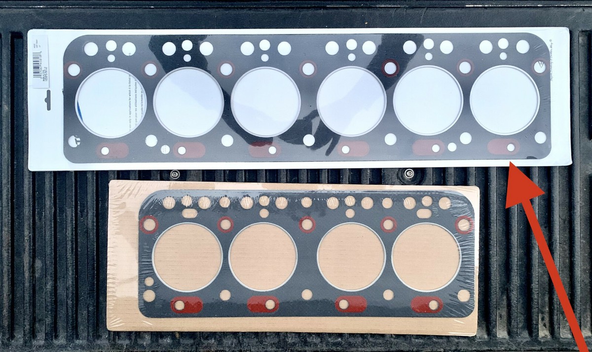 HEAD GASKET ONLY - Hercules White D298ER Engine - 6 cylinder