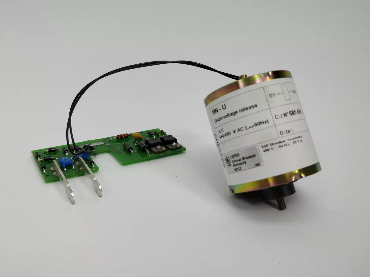 Merlin Gerin MN U Undervoltage Release 440 480VAC 60Hz eBay