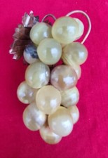 Grappolo d'Uva Decorativa  Vintage in Pietra Dura 