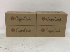 Lot Of (4) Copper Creek CK2020BC Colonial Passage Door Knob, Black