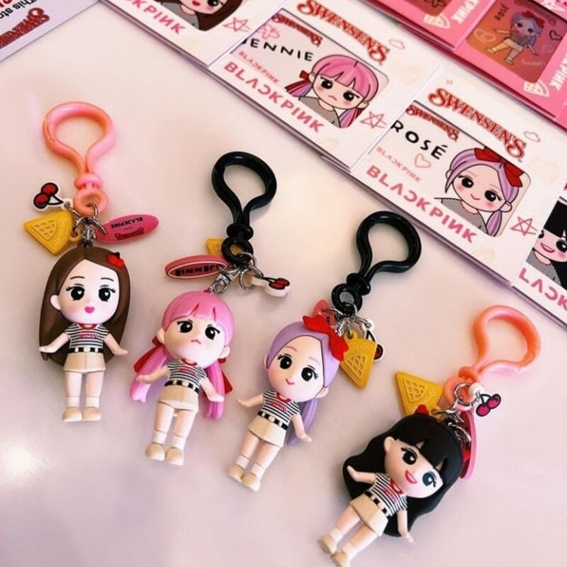 アイドルグッズ BLACKPINK Verdy BINKY Keychain BLACKPINK x VERDY Born Binky Keychain Pink Pop-up Seoul