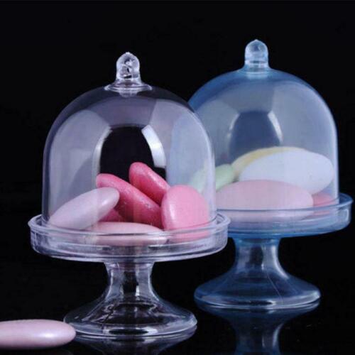 Mini Cupcake Stand With Lid Cover Pastry Box Cake Display Ice Cream Candy Tray - Photo 1 sur 16