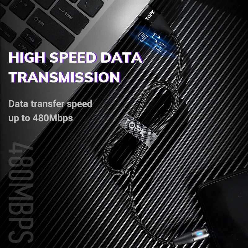 3A Fast Charging Usb to Type-C Cable For Samsung Galaxy S8 S9+ S10 S10e S10+ S9+ - Image 4 of 4