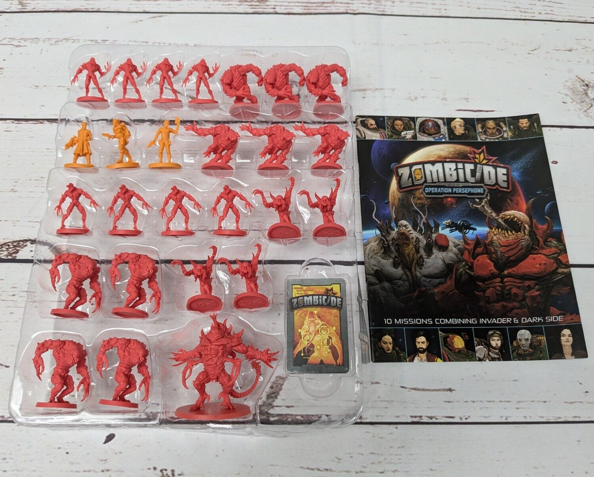 CMON Zombicide Dark Side Extras Kickstarter Exclusive KS New Sci