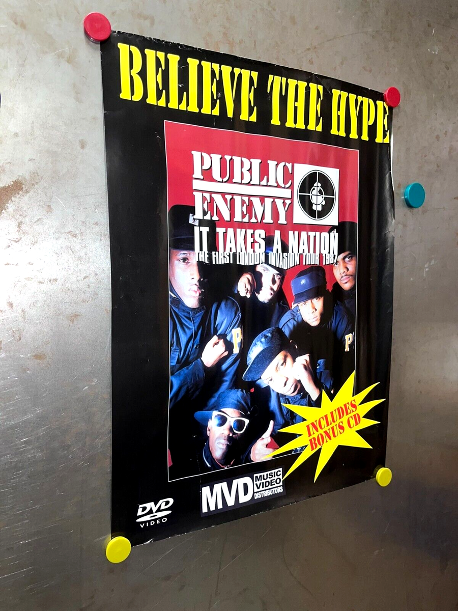 PUBLIC ENEMY It Takes A Nation First London Invasion Tour 1987 DVD 