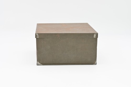Vintage/Antique Tin Biscuit Box Cake Box Bread Pastry Box Document Trinket Box - Picture 5 of 10