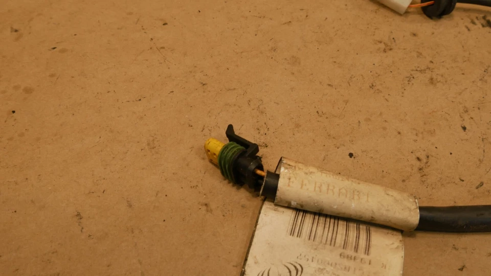 Arnés de cables para matrícula Ferrari 360 F430 OEM PN 182985 Foto 3 de 4