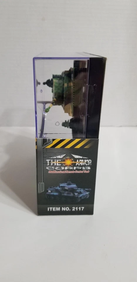 1:72 RC The Armor Tank Tiger torreta giratoria pistola móvil cañón sonidos nuevo en caja G4 Foto 3 de 4