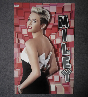 MILEY CYRUS - A3 Poster - Schauspielerin und Sängerin USA # _