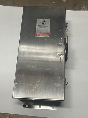 Westinghouse WFDN100 Circuit Breaker Enclosure Stainless Steel FB3100NL 100-Amp