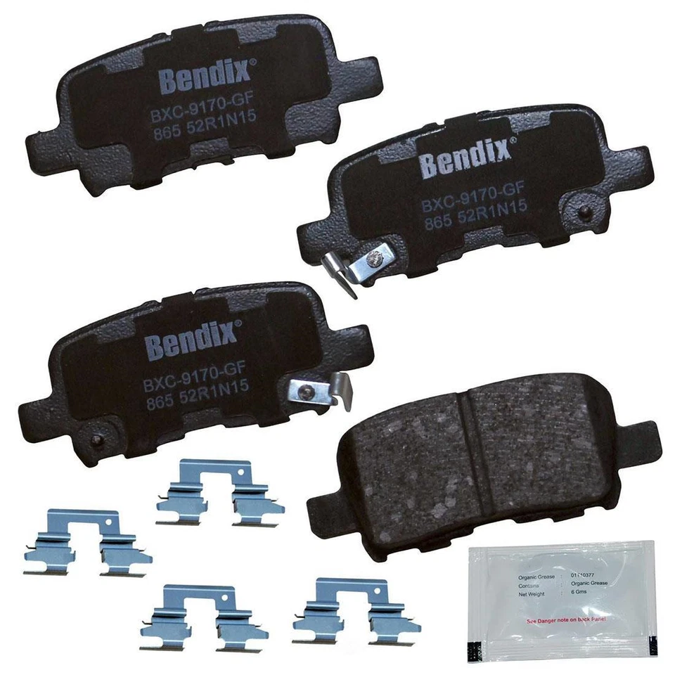 2x Front Rear Disc Brake Pad Set for Honda Odyssey 2002~2004 - Image 3 of 3
