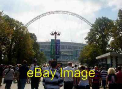 Photo 6x4 Wembley Stadium from Olympic Way Wembley Stadium from Olympic W c2008
