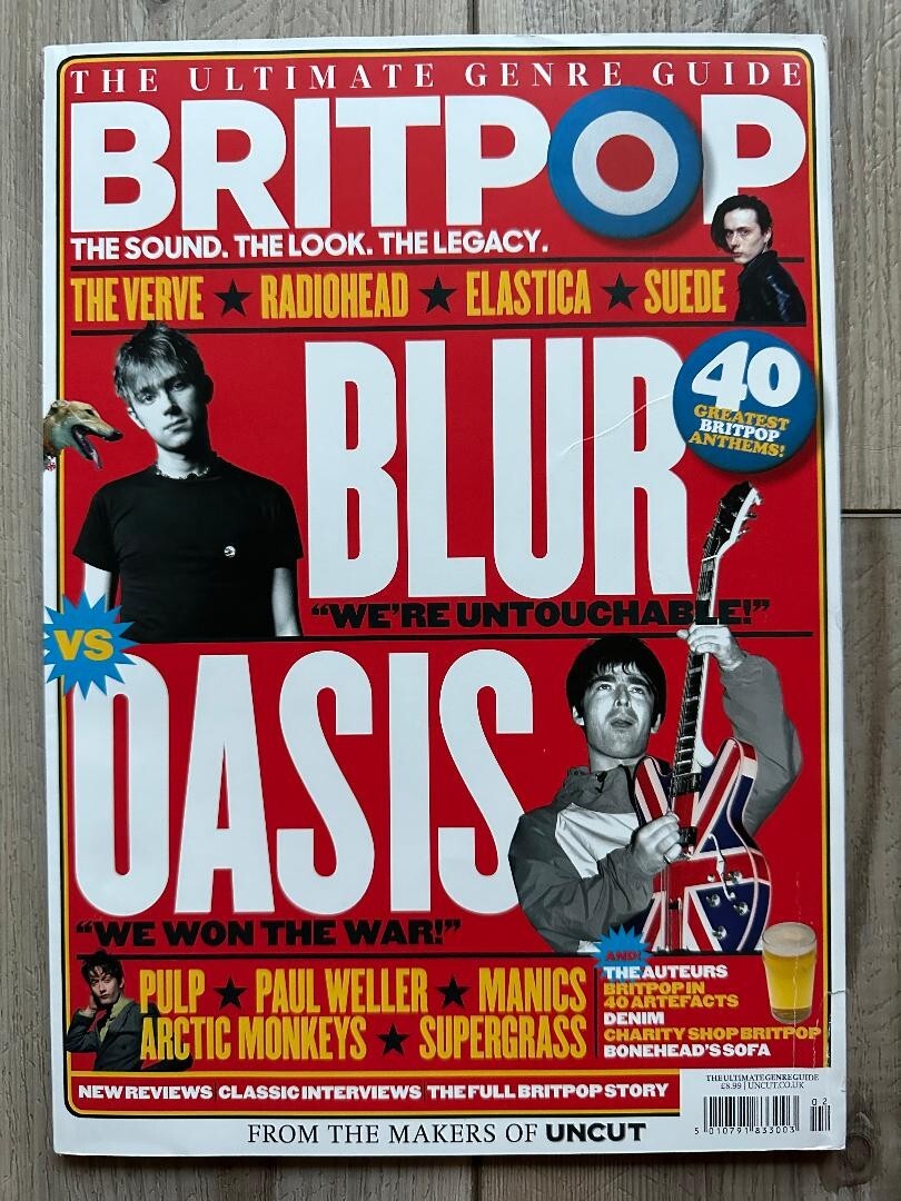 UNCUT 122 Page BRITPOP Blur OASIS Suede VERVE Radiohead PUL