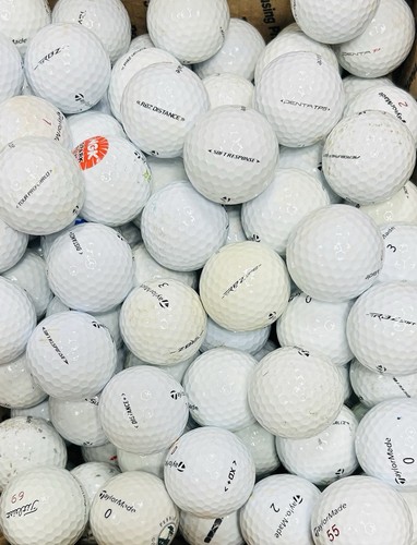 100 (3A) TaylorMade Assorted Models Used Golf Balls NO REFURBISHED X-OUTS (785)