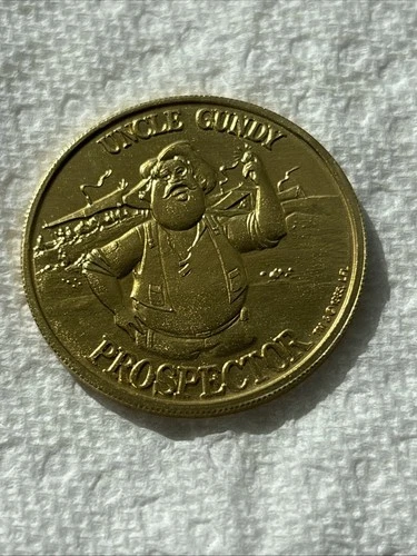 Vintage Droids cartoon Series 100% Original Kenner Droids gold Uncle Gundy Coin