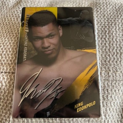 Rizin King Edopolo Waffle Card Trading Card Multi Color Japan 1st