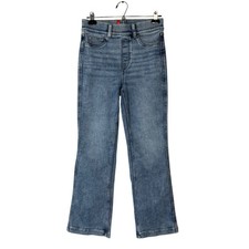 Spanx Jeans Womens Sz S Blue Original EveryWear Kick Flare Denim 30x26 20845R