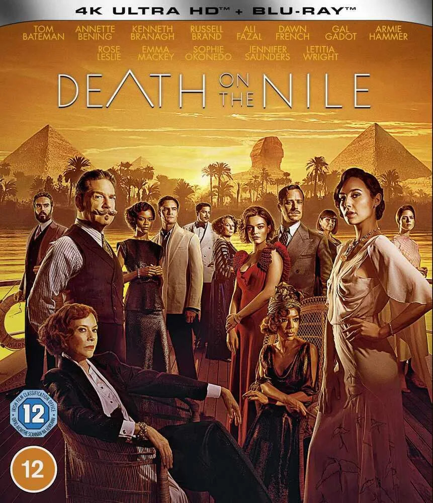 4K UHD BLU-RAY    DEATH ON THE NILE     BRAND NEW SEALED UK STOCK - Image 3
