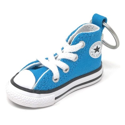 NWT Converse Key Chain All Star Chuck Taylor Sneaker Keychain Authentic Blue