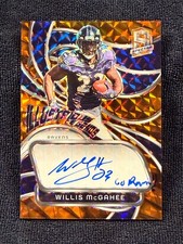 06/10 Willis McGahee 2024 Panini Spectra Auto Neon Orange Illustrious Legends