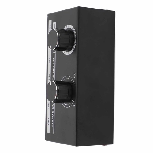 Audio Signal Selector With Volume Adjustment 6 Input 1 Output Audio Source S AP9 - Picture 23 of 24