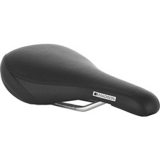 Madison Flux Junior Cycle Bicycle Bike Saddle Black - 130 MM X 240 MM