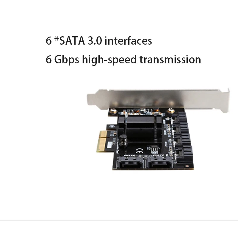 PCIe to SATA3.0 Expansion card PCI E Sata Card Controller PCIe Converter 6Gbps - Image 4 of 4