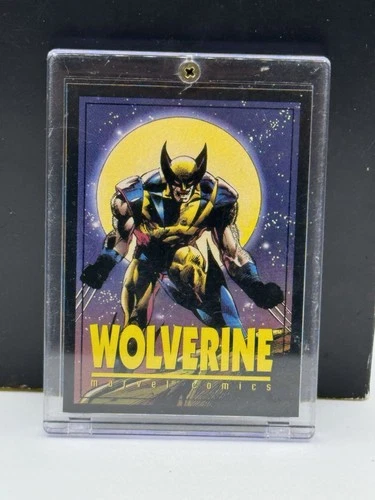 VINTAGE 1993 MARVEL COMICS FRANKLINS CRUNCH 'N MUNCH WOLVERINE TRADING CARD RARE