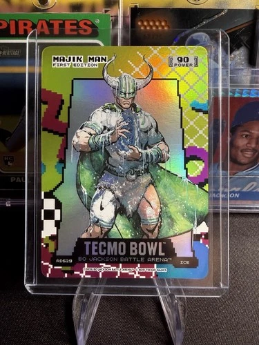 2026 BO JACKSON BATTLE ARENA MAJIK MAN ICE 80s 8-Bit RAD Don Majkowski