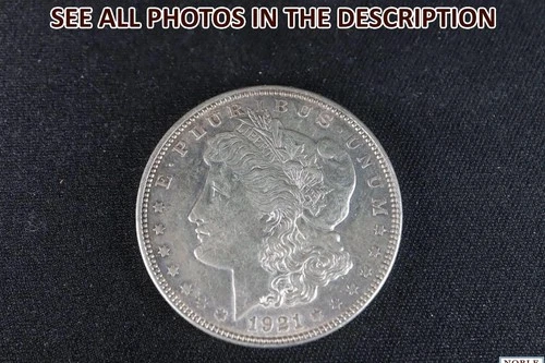 NobleSpirit (JL) Popular 1921 Morgan Silver Dollar AU / BU Slider