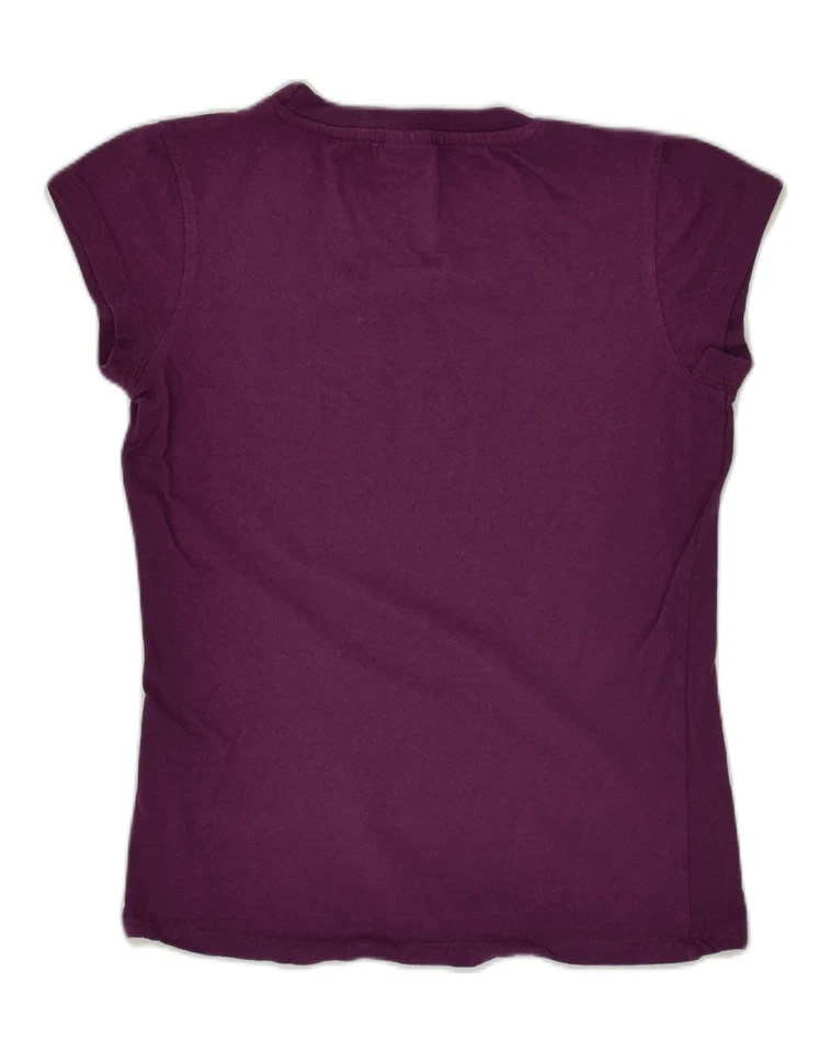 Camiseta Top TRESPASS Mujer Gráfica Reino Unido 8 Pequeña Algodón Púrpura WN15 Foto 2 de 3